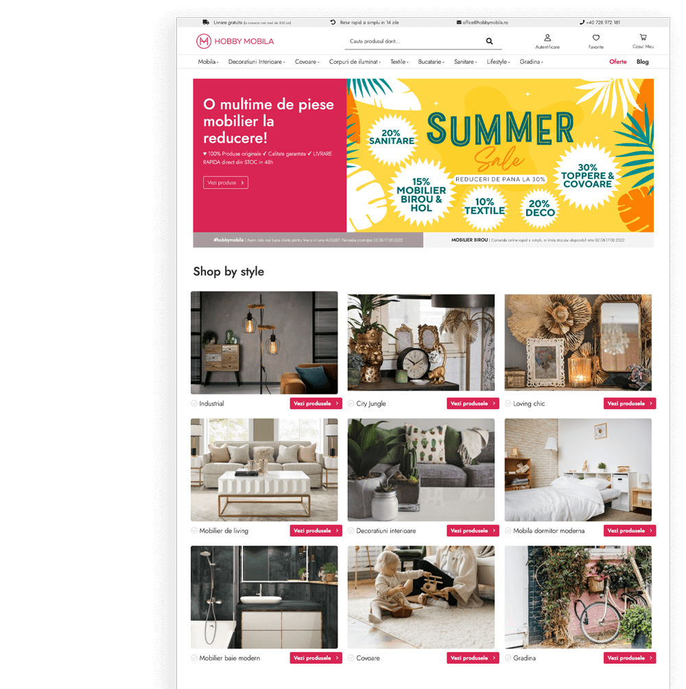 Template Magazin Online SaaS
